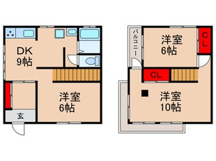 西篠崎２丁目戸建２１の物件間取画像